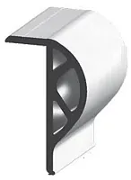TAYLOR MADE 45966 Sm Com P Shape Silver Edging 10&#039;