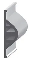 TAYLOR MADE 45992 Premium Side Guard Wht 10&#039;Coil
