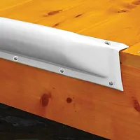 TAYLOR MADE 46082 Dock Bumper-Straight White 18&#039;