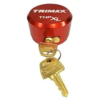 TRIMAX THPXLALRD Red Aluminum &#039;Hockey Puck&#039; Internal