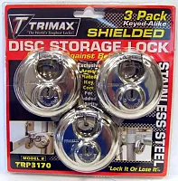 TRIMAX TRP3170 3 Pack Keyed Alike Trp170