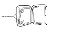 THETFORD 2680580 Cassette Access Door- Whi