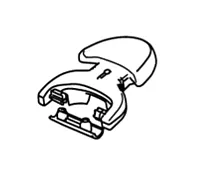 THETFORD 34112 Thetford Pedal- White