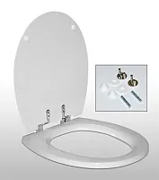 THETFORD 36504B Tecma S&C White W/Chrome (+)