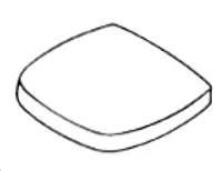 THETFORD 36768 Aurora Seat & Cover White