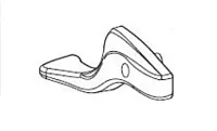 THETFORD 42067 Style Ii White Pedal Kit