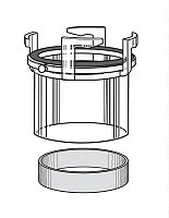 THETFORD 70408 Sani-Con Straight Adapter