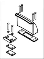 THETFORD 92921 Hold Down Kit(35 Model)