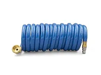 THETFORD 94191 15&#039; Coil Hose Blue