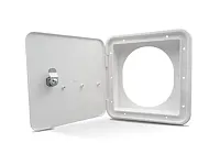 THETFORD 94304 Fuel Hatch W/Oval Back Key Pw
