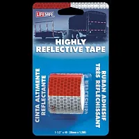 TOP TAPE RE800 1 1/2&#039; X 4&#039; Refl Tape Red