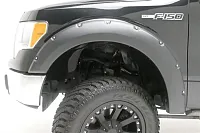 TRAILFX PFFC3005S Fender Flares;Smooth; Set Of 4