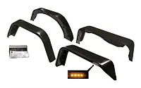 TRAILFX PFFJ3003T Fender Flares;Textured;Set Of 4
