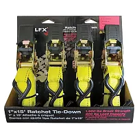 TRAILFX A11043Y 1&#039; Rtd 500 Lb Yl 4Pk