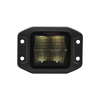 TRAILFX 2X2CFFMB Black Pod 4X5W Flush Mount Flood Si