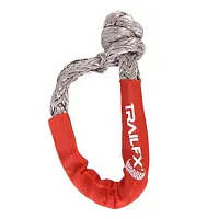 TRAILFX WA046 Rope Shackle Single Red 7500 Lbs