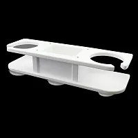 TACO METALS P012000W Drink Holder 2 Cup - W/ Catch All