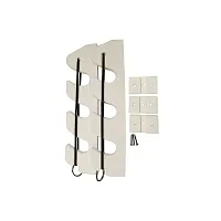 TACO METALS P03133W Rod Rack 3 Rod W/ Bungee White