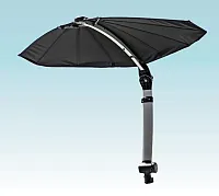 TACO METALS T1040001 Shadefin Mini With White Fabric &