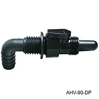 T-H MARINE AHV90DP 3/4&#039; 90 Degree Black Aerator Head