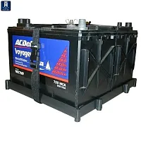 T-H MARINE DBH27PDP Dual Battery Tray W/ Poly Strap