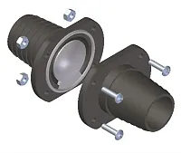 T-H MARINE ILS1200DP 1 1/8&#039; Inline Scupper
