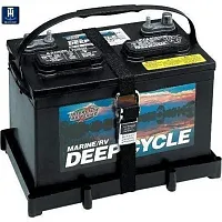 T-H MARINE NBH31SSCDP 29/31 Battery Tray W/ Ss Strap