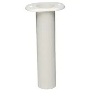 T-H MARINE RH2FWDP Flat Top Rod Holder - Fish White