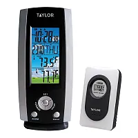 Taylor Precision Products 1512 Battery-Powered Wireless 3-Channel Digital Weathe
