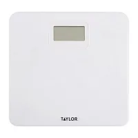 Taylor Precision Products 5274509 Digital Plastic Bath Scale, White, 330-Lb. Cap