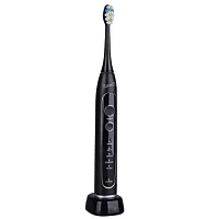 SuperSonic Sonic Zoom Advance Wireless Rechargeable Toothbrush in Black