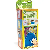 4-pack of Kids Card Games and 2 Card Holders - Retail Version TCAR-002