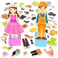 Zoey & Joey Magnetic Dress-up Playset TCDG-036
