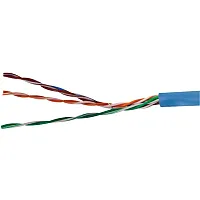 Vericom Mbw5U-00932 Cat-5E U/Utp Solid Riser Cmr Cable, 1,000 Ft. (Blue)