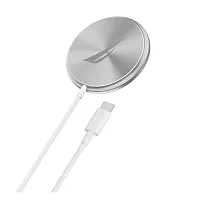 Nautica Ntmc01-2 15-Watt Magnetic Magsafe Wireless Charger, White, Ch200