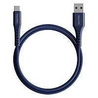 Nautica Ucccb02-01-04 4-Ft. 15-Watt Usb-A To Usb-C Cable, Urban Cb200 (Navy)