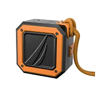 Nautica Uccsp05-13 S100 Portable Bluetooth Outdoor Speaker, Black/Orange
