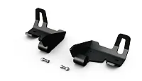 TERAFLEX 360701200 Jk Flcn Blt-On Rear Shck Skd Plt Kt
