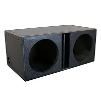 Atrend Dual 10" Slammer Slot-Port Vented Woofer Enclosure - Bedliner Finish