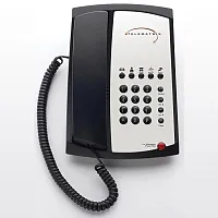 Cetis 3100MW5-BK 3100Mw5 B Single-Line Hospitality Phone.