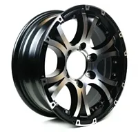 TASKMASTER 2550550BMF Aluminum - 15X5 5X5 Black Machine F