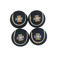 Pet Goods Manufacturing Illinois Fighting Illini Tennis Ball 4-Pak