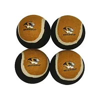 Pet Goods Manufacturing Missouri Tigers Tennis Ball 4-Pak