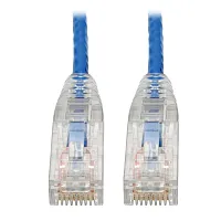 Tripplite N201-S8N-BL Cat6 90 Degree Gig Patch Cord 8&quot;