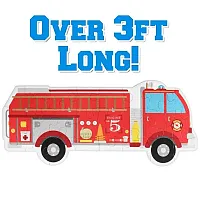 24 Piece Jumbo Fire Engine Floor Puzzle TPUZ-202