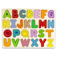 Professor Poplar&#039;s Wooden Alphabet Puzzle Board TPUZ-301