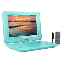 Trexonic 13.3 Inch Portable TV+DVD Player with Color TFT LED Screen and USB/HD/A