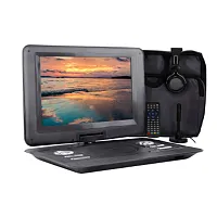 Trexonic 14.1 Inch Portable TV+DVD Player with Swivel TFT-LCD Screen and USB,SD,