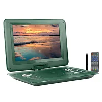 Trexonic 15.4 Inch Portable TV+ DVD Player with Swivel TFT-LCD Screen and USB,SD