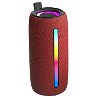 Rca Flex-4 Red 5-Watt Flex-4 Mini Bazooka Portable Bluetooth Flame Party Speaker